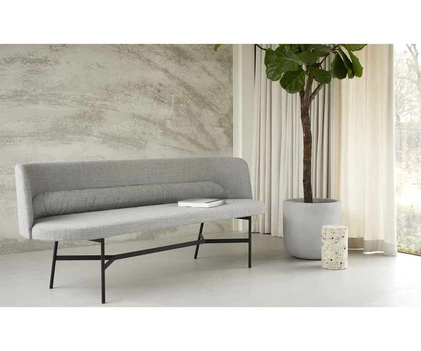 HARRI Bench by More Möbel modern upholstered bench | Casa Design Group