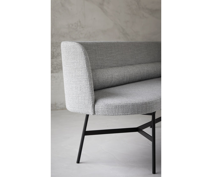HARRI Bench by More Möbel modern upholstered bench | Casa Design Group