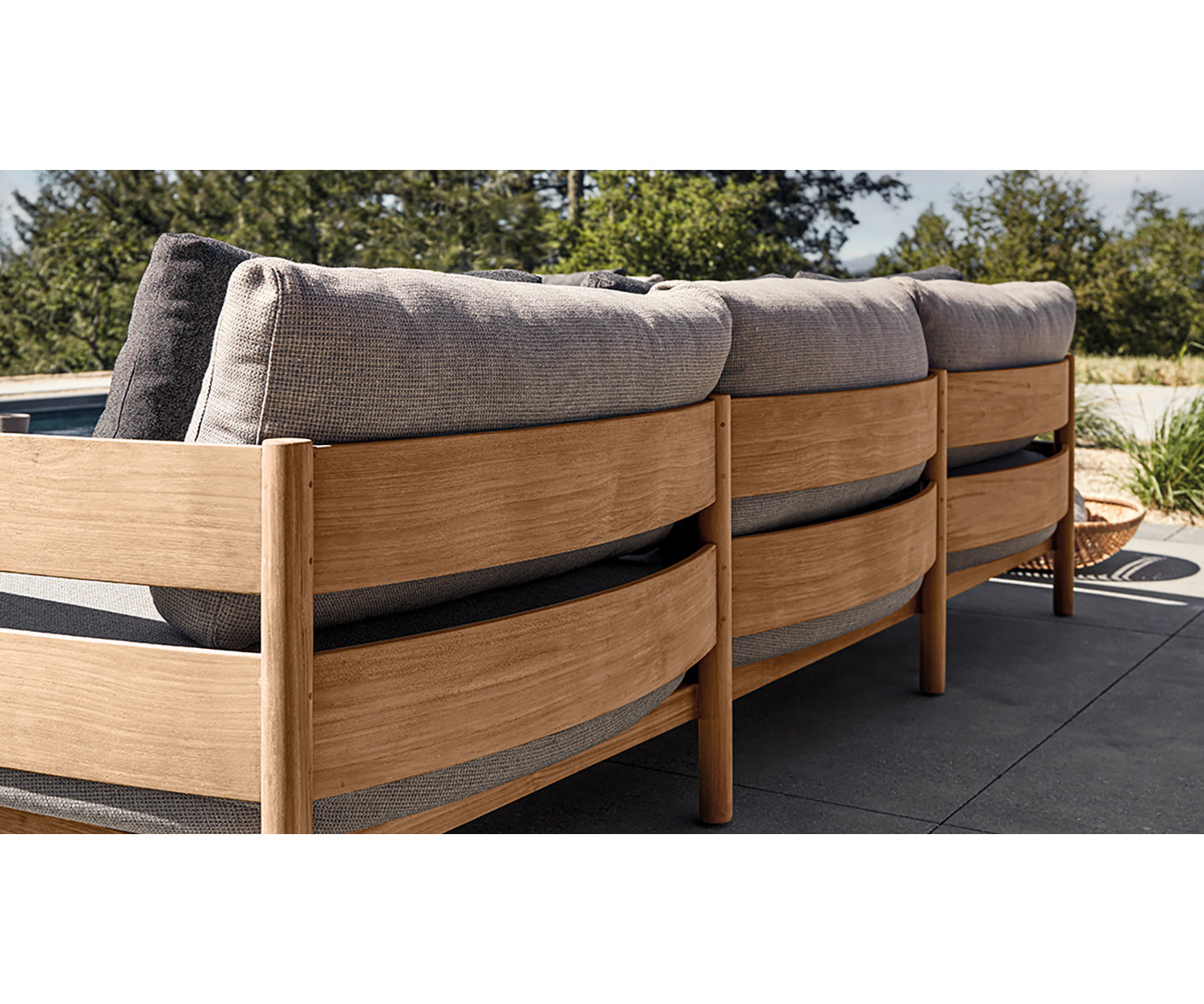 High End Haven 3-Seater Sofa by Gloster Casa Design Group