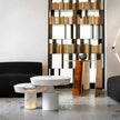 High End He-She Side Table by Henge Casa Design Group