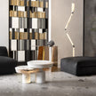 High End He-She Side Table by Henge Casa Design Group