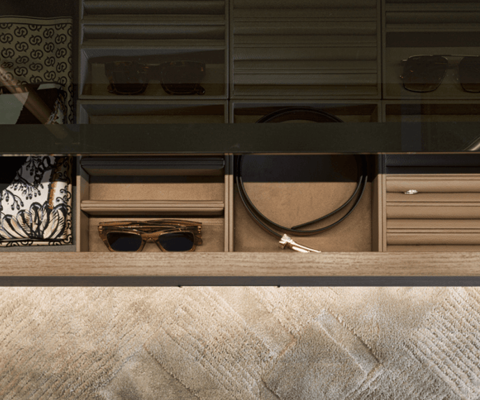 High End Hector Night Walk-In Closet by Molteni&C Casa Design Group
