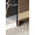 Helena Coffee Table by Capital with a lacquered round top, marble insert, and metallic accents.