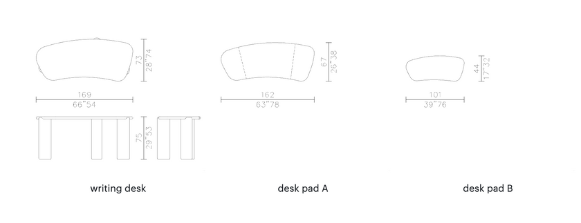 High End Henry Desk by Meridiani Casa Design Group