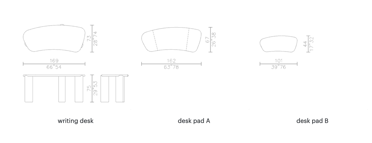 High End Henry Desk by Meridiani Casa Design Group