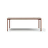 Modern Heritage Outdoor Dining Table with Teak Details Casa Design Group