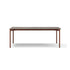 Modern Heritage Outdoor Dining Table with Teak Details Casa Design Group