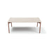 Modern Heritage Outdoor Dining Table with Teak Details Casa Design Group