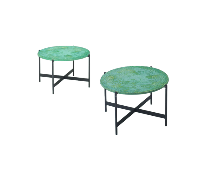 Contemporary Heron Outdoor Side Table by Paola Lenti Perfect for Outdoor Use Casa Design Group