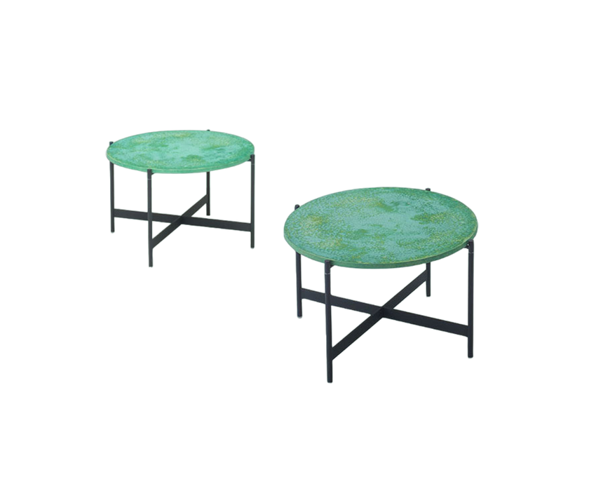 Contemporary Heron Outdoor Side Table by Paola Lenti Perfect for Outdoor Use Casa Design Group
