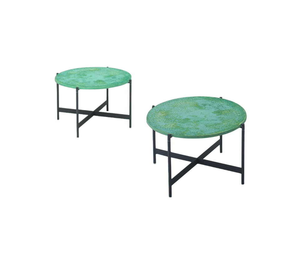 Contemporary Heron Outdoor Side Table by Paola Lenti Perfect for Outdoor Use Casa Design Group