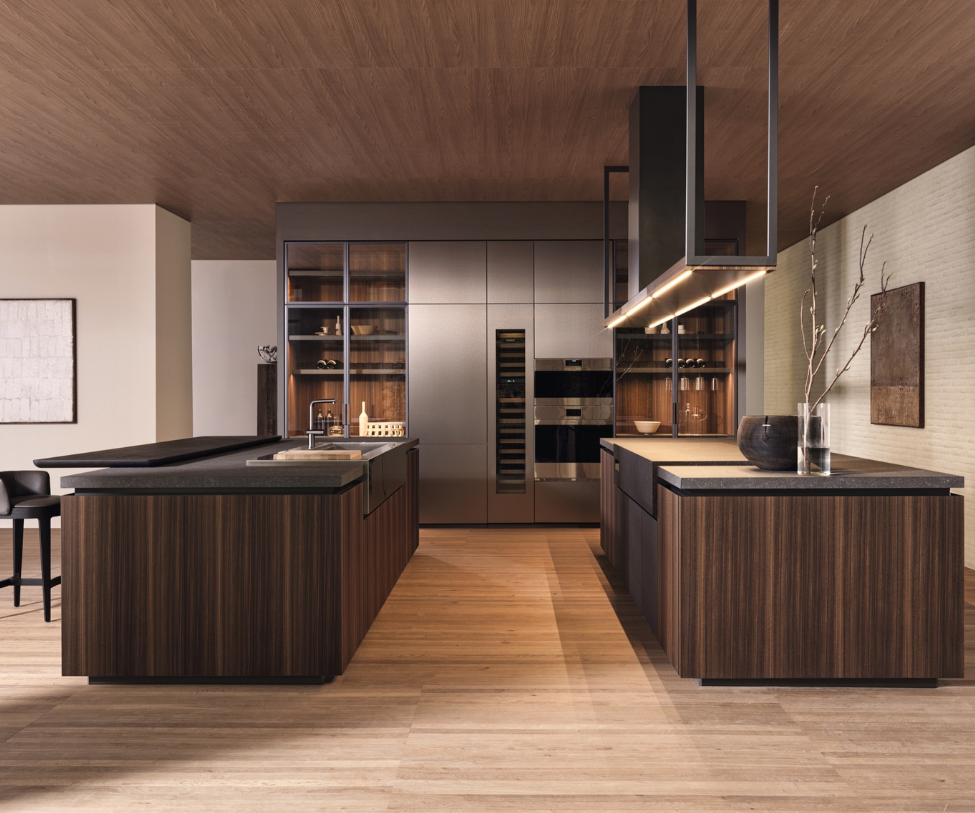 High End Hi- Line 6 Frame Door System by Molteni&C Dada Kitchens Casa Design Group