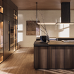 High End Hi- Line 6 Frame Door System by Molteni&C Dada Kitchens Casa Design Group