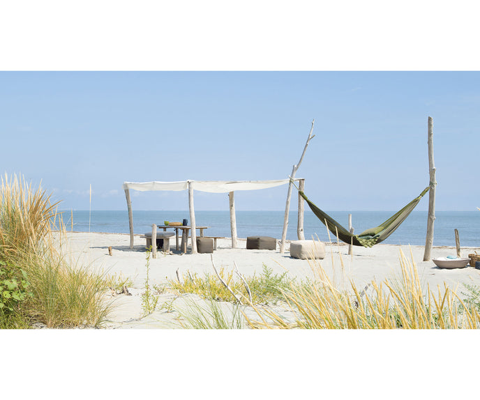 Contemporary Hopi Outdoor Pouf by Paola Lenti Designed for Comfort and Versatility Casa Design Group