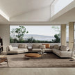 Horizon Sectional Sofa by Frigerio modular designer sectional with deep seating and contemporary Italian design | Casa Design Group
