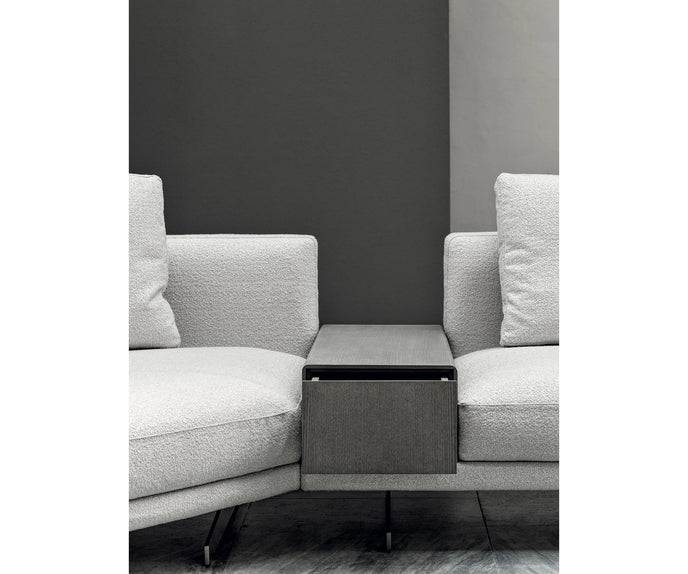 Horizon Sectional Sofa by Frigerio modular designer sectional with deep seating and contemporary Italian design | Casa Design Group