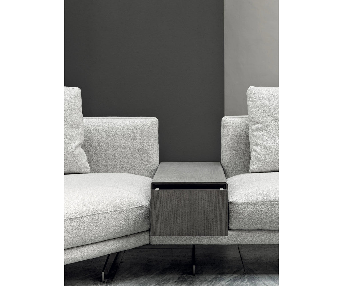 Horizon Sectional Sofa by Frigerio modular designer sectional with deep seating and contemporary Italian design | Casa Design Group