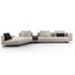 Horizon Sectional Sofa by Frigerio modular designer sectional with deep seating and contemporary Italian design | Casa Design Group