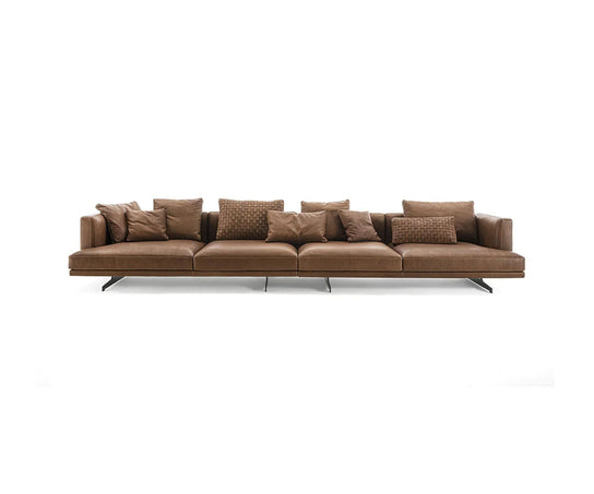 Horizon Sofa by Frigerio modular designer sofa with deep seating and contemporary Italian design | Casa Design Group