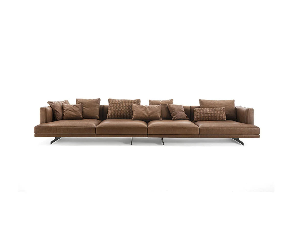 Horizon Sofa by Frigerio modular designer sofa with deep seating and contemporary Italian design | Casa Design Group