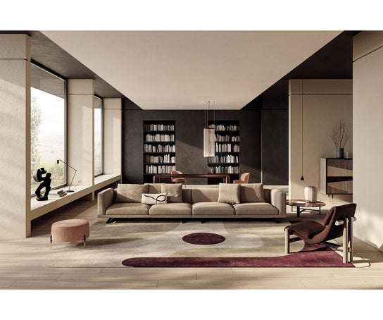 Horizon Sofa by Frigerio modular designer sofa with deep seating and contemporary Italian design | Casa Design Group