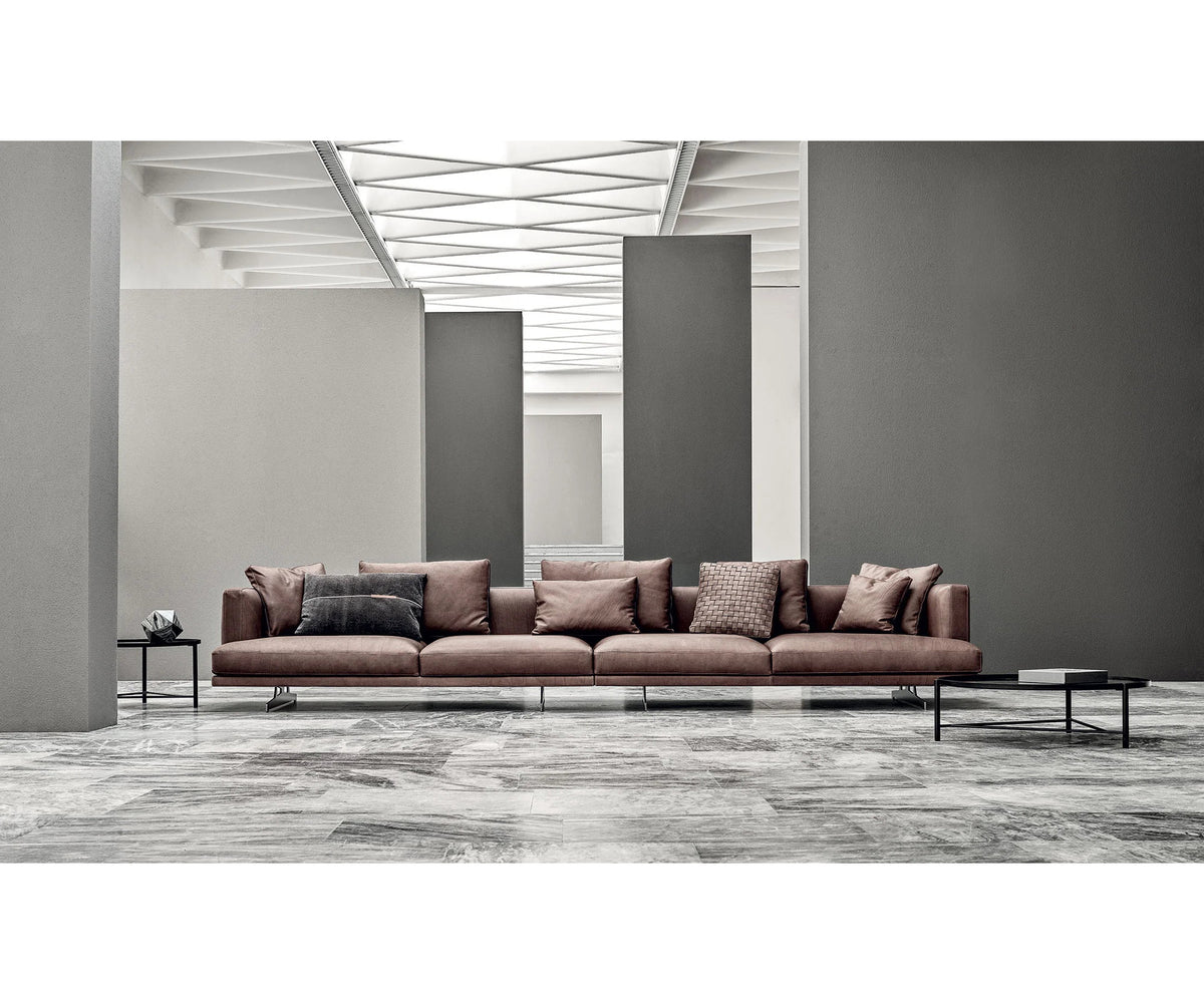 Horizon Sofa by Frigerio modular designer sofa with deep seating and contemporary Italian design | Casa Design Group