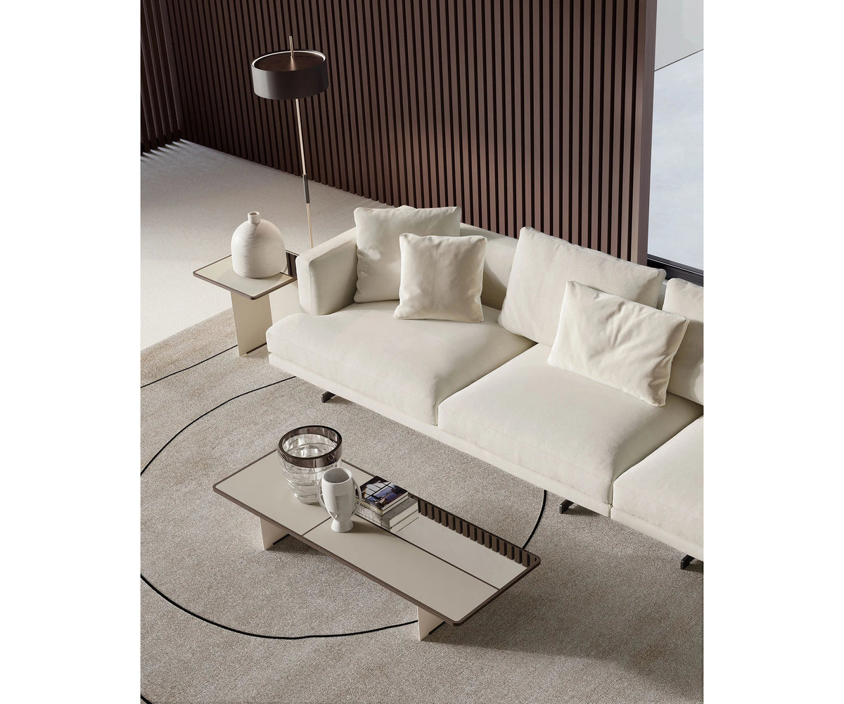 Horizon Sofa by Frigerio modular designer sofa with deep seating and contemporary Italian design | Casa Design Group