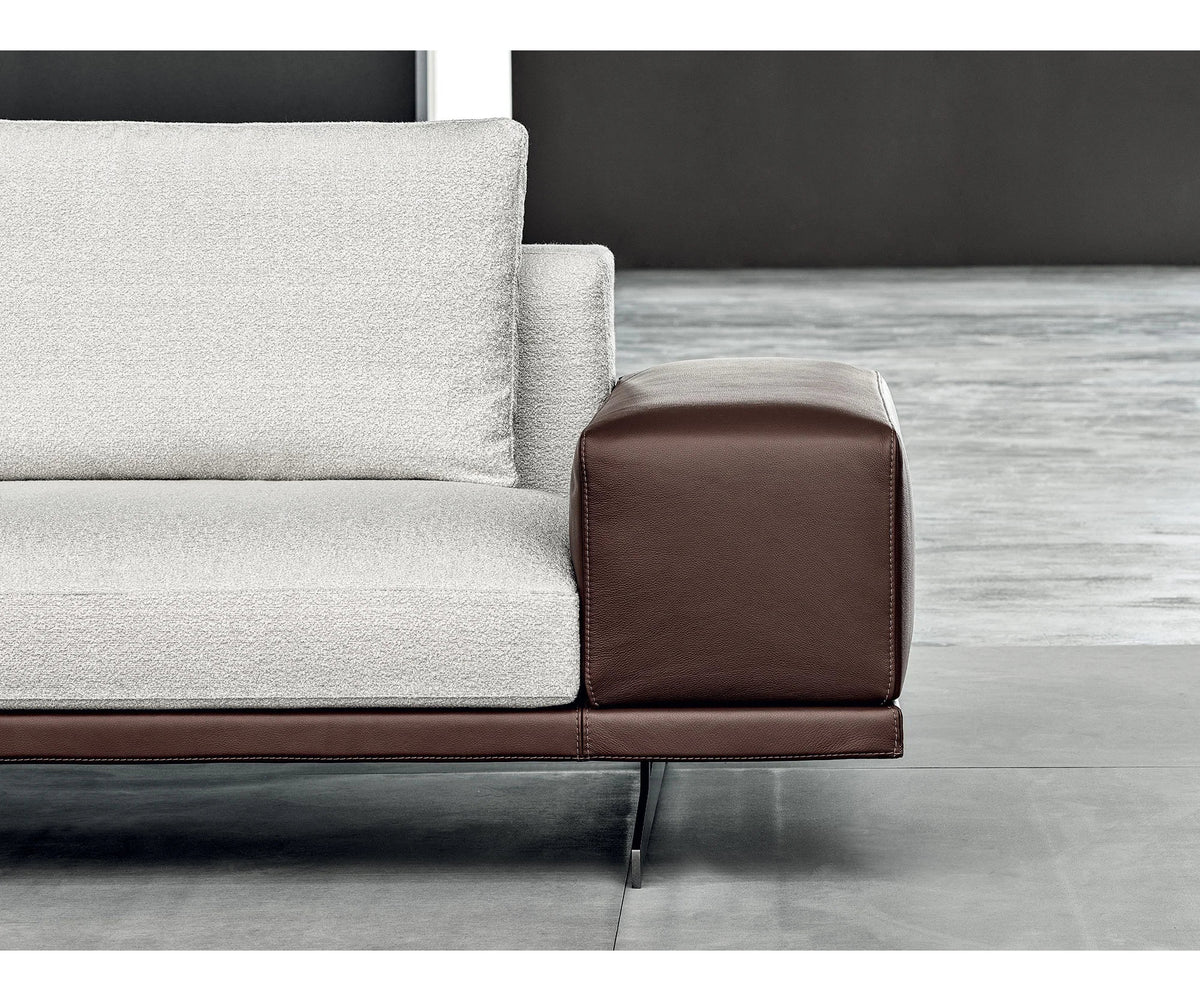 Horizon Sofa by Frigerio modular designer sofa with deep seating and contemporary Italian design | Casa Design Group