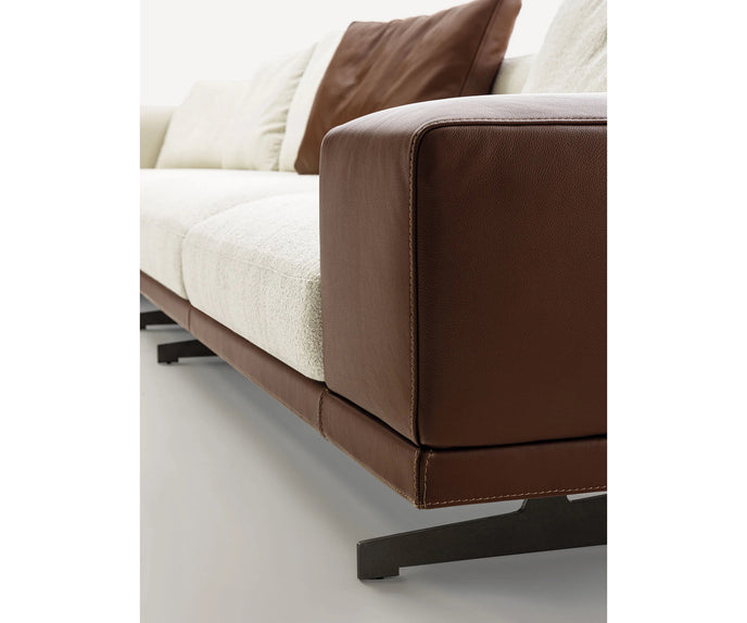 Horizon Sofa by Frigerio modular designer sofa with deep seating and contemporary Italian design | Casa Design Group