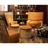 Hotte Lounge Chair by Cassina designed by Philippe Starck with a sculptural high back and upholstered seat.