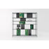 Luxury Intermezzo Bookshelf by Paola Lenti available in Exclusive Colours Casa Designed Group