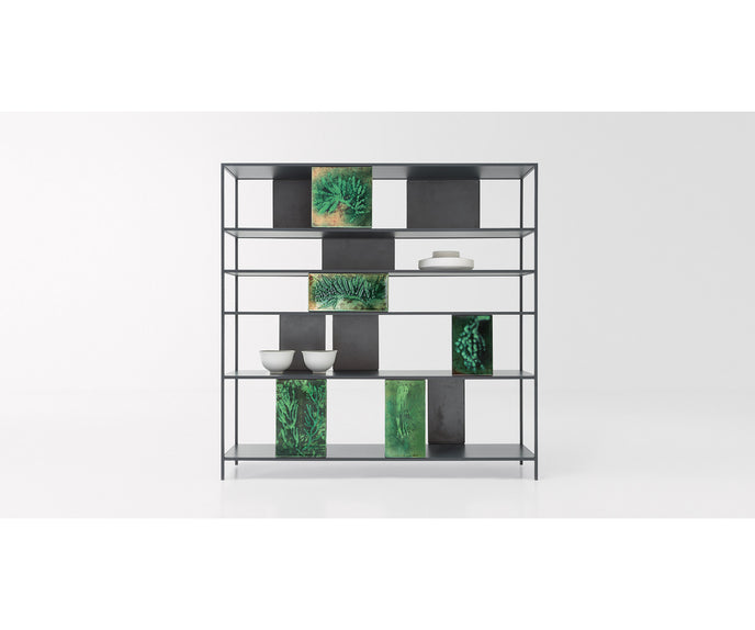 Luxury Intermezzo Bookshelf by Paola Lenti available in Exclusive Colours Casa Designed Group