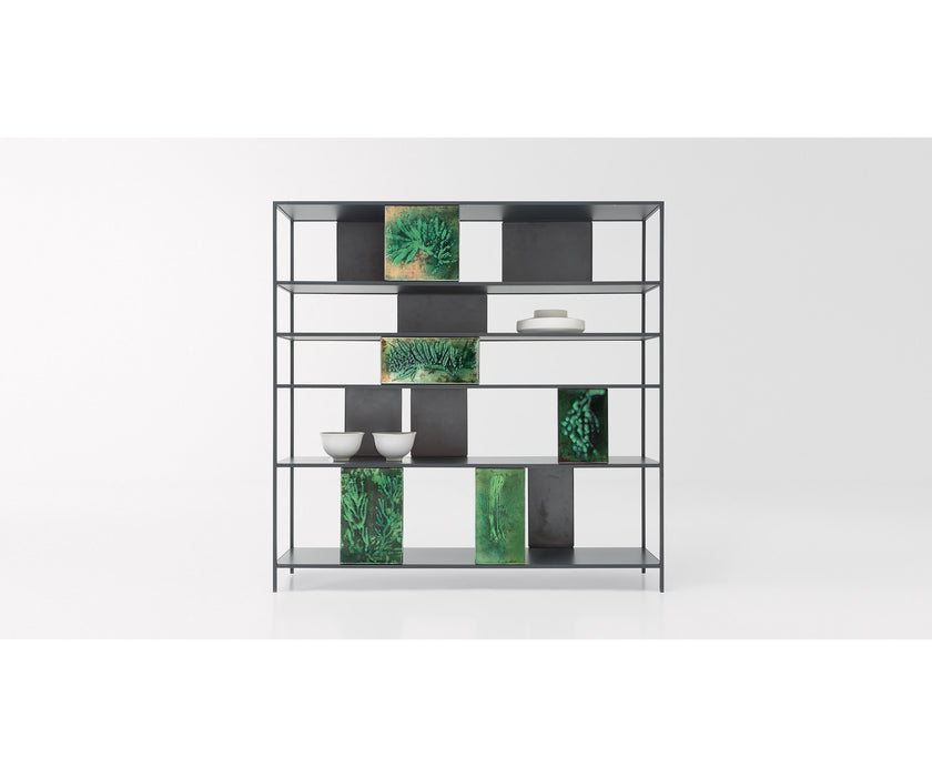Luxury Intermezzo Bookshelf by Paola Lenti available in Exclusive Colours Casa Designed Group