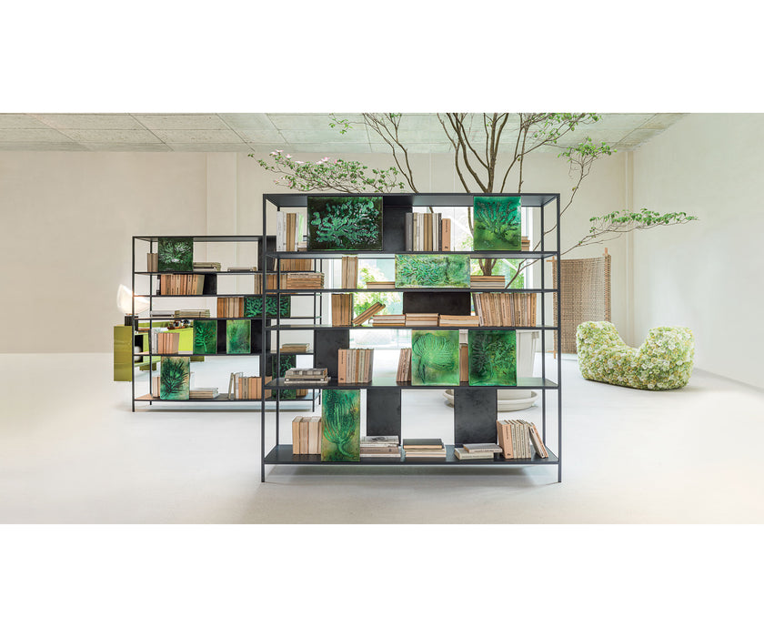 Luxury Intermezzo Bookshelf by Paola Lenti available in Exclusive Colours Casa Designed Group