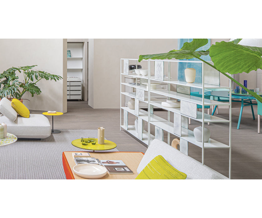 Luxury Intermezzo Bookshelf by Paola Lenti available in Exclusive Colours Casa Designed Group