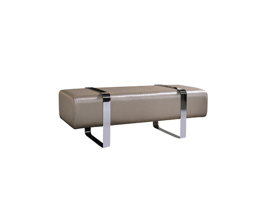 Alexandra Iris Bench Elegant Upholstered Bench | Casa Design Group