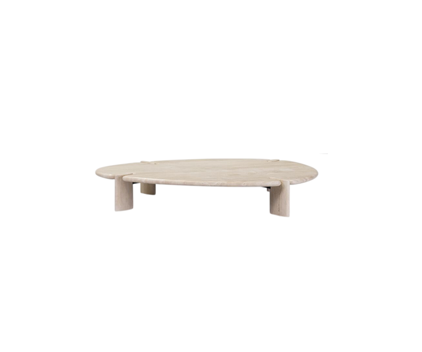Isamu Stone Coffee Table by Roberto Lazzeroni for Baxter | Casa Design Group