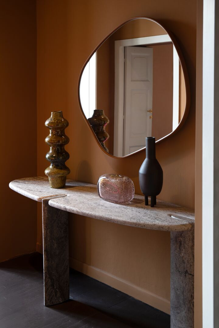 Isamu Stone Console Table by Roberto Lazzeroni for Baxter | Casa Design Group