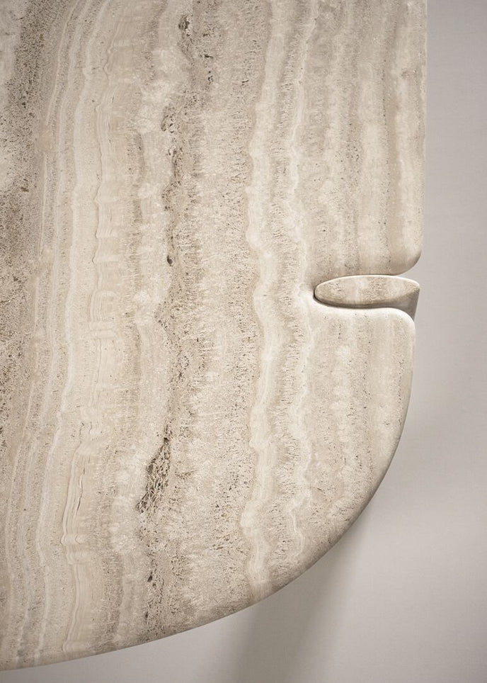 Isamu Stone Console Table by Roberto Lazzeroni for Baxter | Casa Design Group