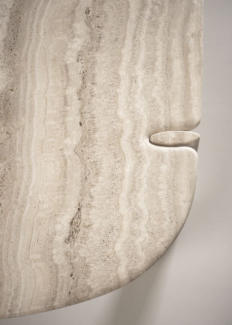 Isamu Stone Console Table by Roberto Lazzeroni for Baxter | Casa Design Group