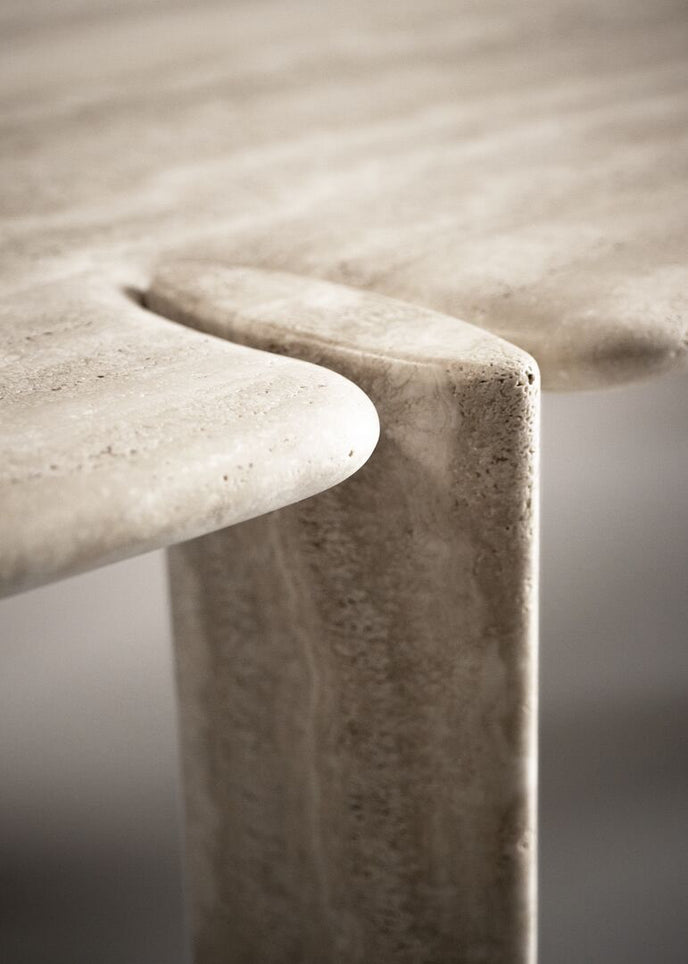 Isamu Stone Console Table by Roberto Lazzeroni for Baxter | Casa Design Group