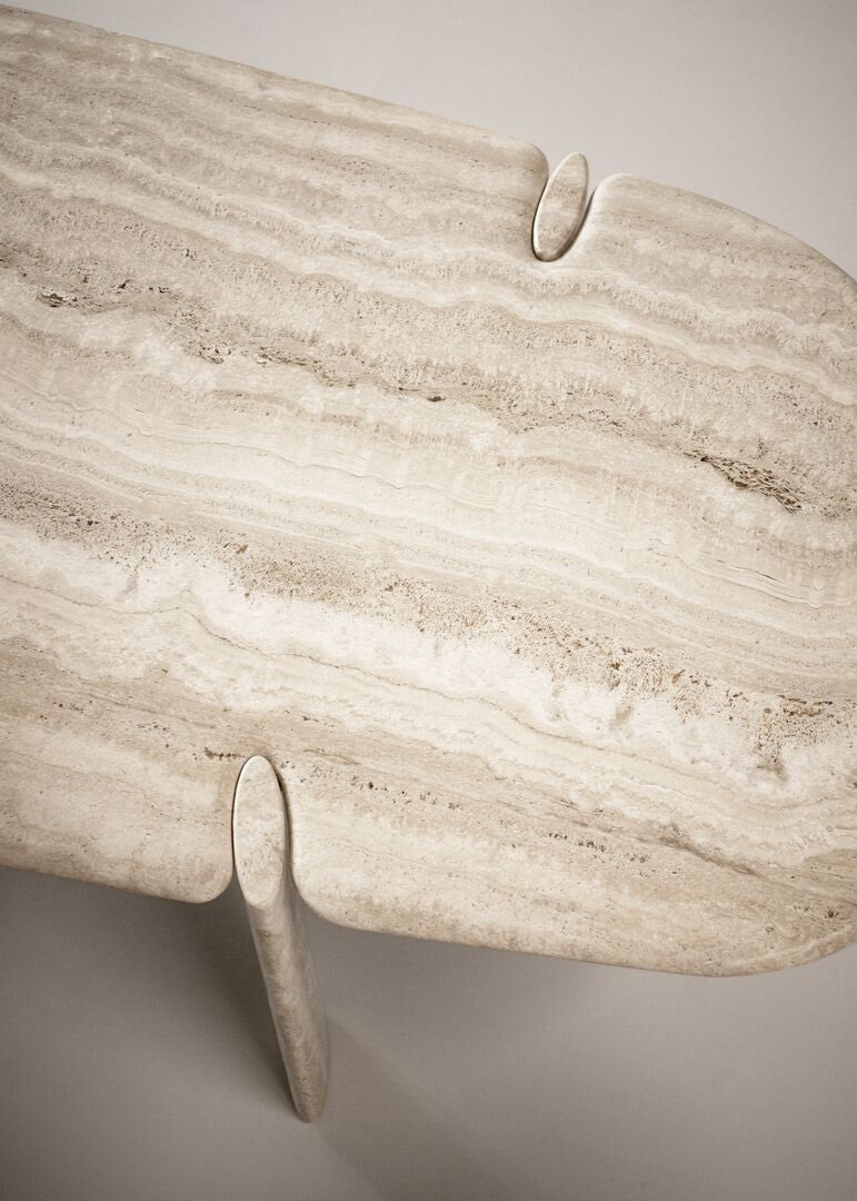 Isamu Stone Console Table by Roberto Lazzeroni for Baxter | Casa Design Group