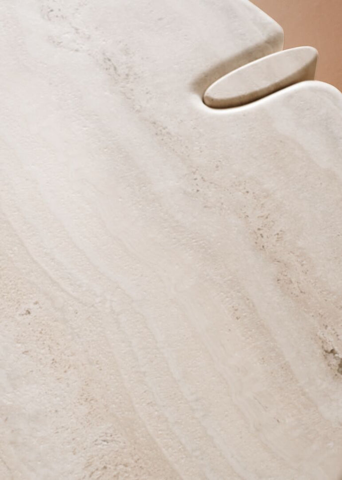Isamu Stone Dining Table by Roberto Lazzeroni for Baxter | Casa Design Group