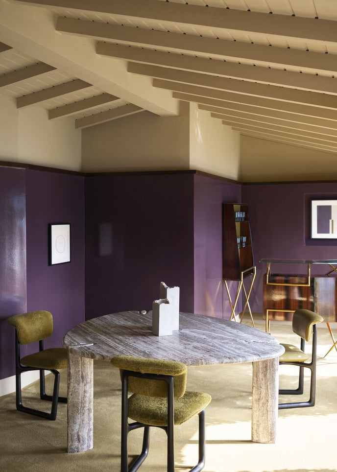 Isamu Stone Dining Table by Roberto Lazzeroni for Baxter | Casa Design Group