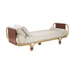 Isola Bella elegant rattan daybed by Studiopepe for Tacchini | Casa Design Group