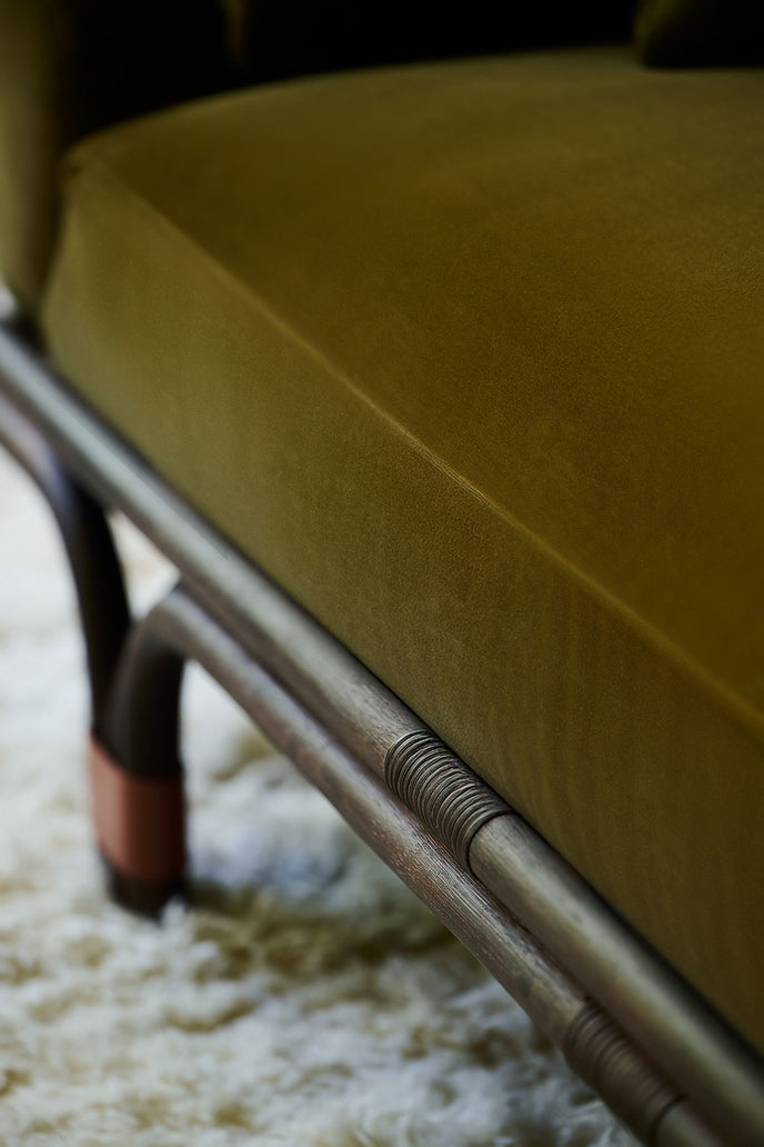 Isola Bella elegant rattan daybed by Studiopepe for Tacchini | Casa Design Group