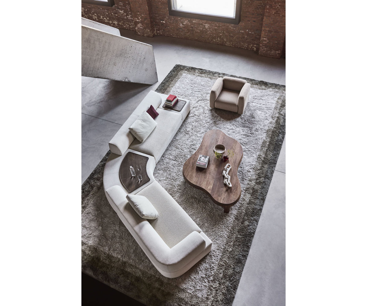 Isola Coffee Table by Linteloo organic contemporary coffee table Casa Design Group
