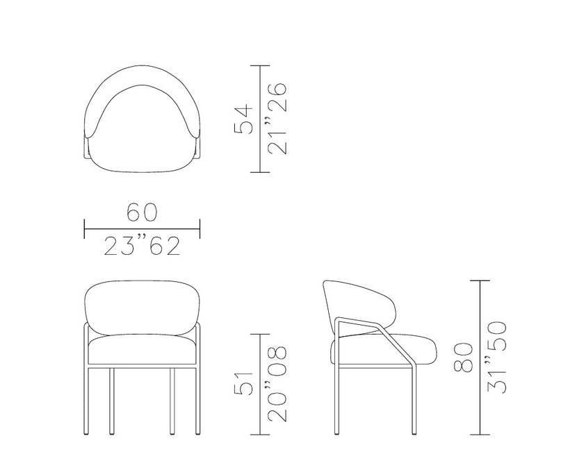 Floor Sample Isetta Desk Chair