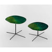 Luxury Ivy Side Table by Paola Lenti Decorated with Unique Enamel Elementsv Casa Design Group