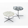 Luxury Ivy Side Table by Paola Lenti Decorated with Unique Enamel Elementsv Casa Design Group